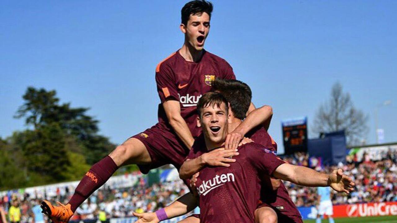 Barcelona UEFA Youth League Final Highlights