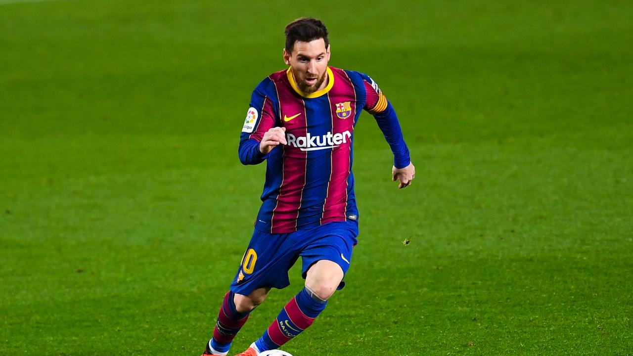 Messi Dribbling Barcelona