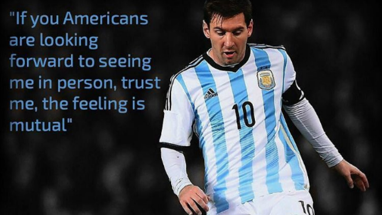 Lionel Messi Comes To America