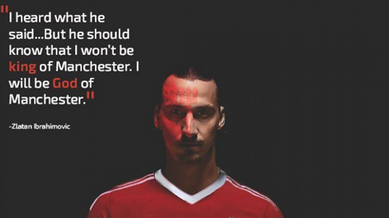 Zlatan is King of Manchester 