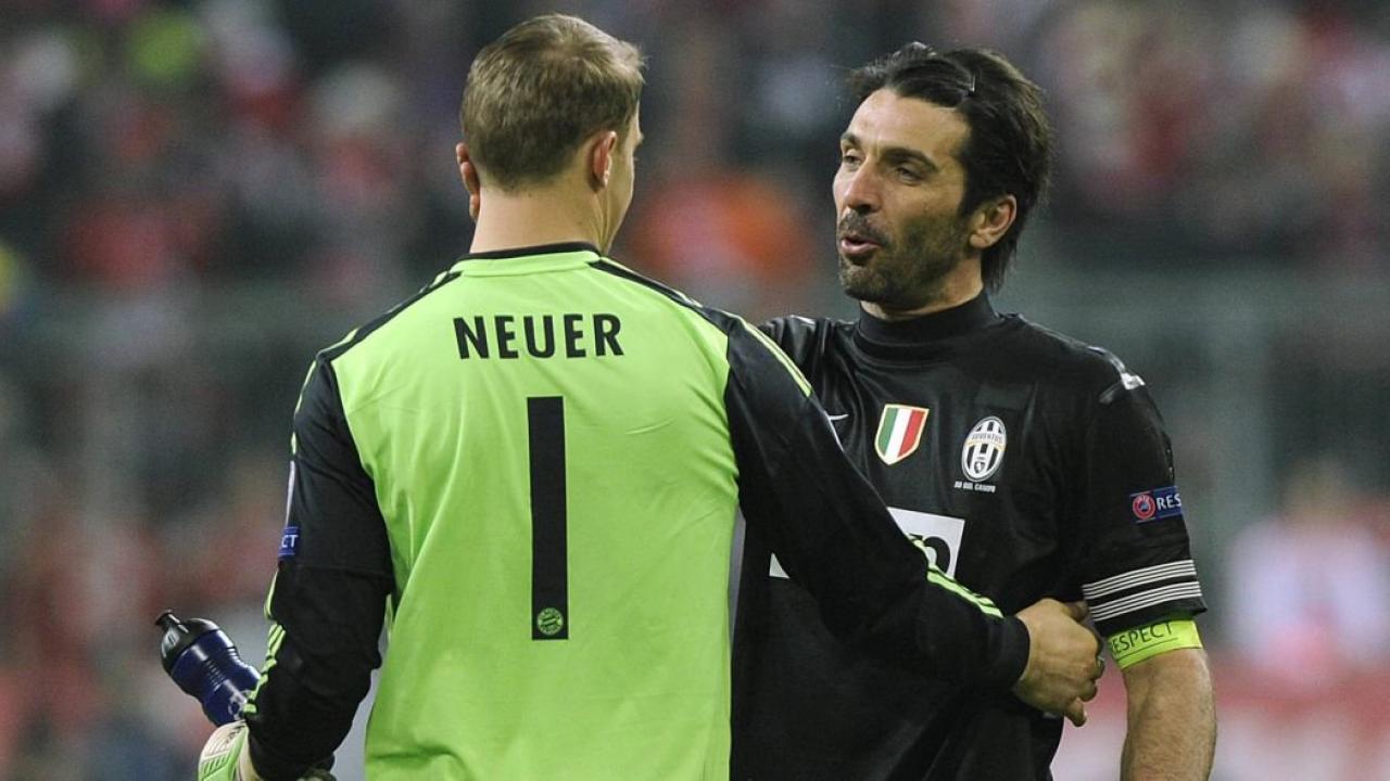 Buffon On Neuer