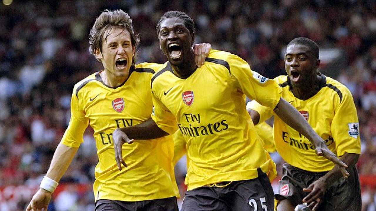 Emmanuel Adebayor on Tomas Rosicky