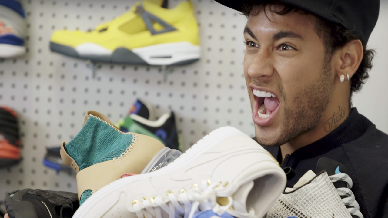 Neymar Jr Spends $18,000 On Sneakers