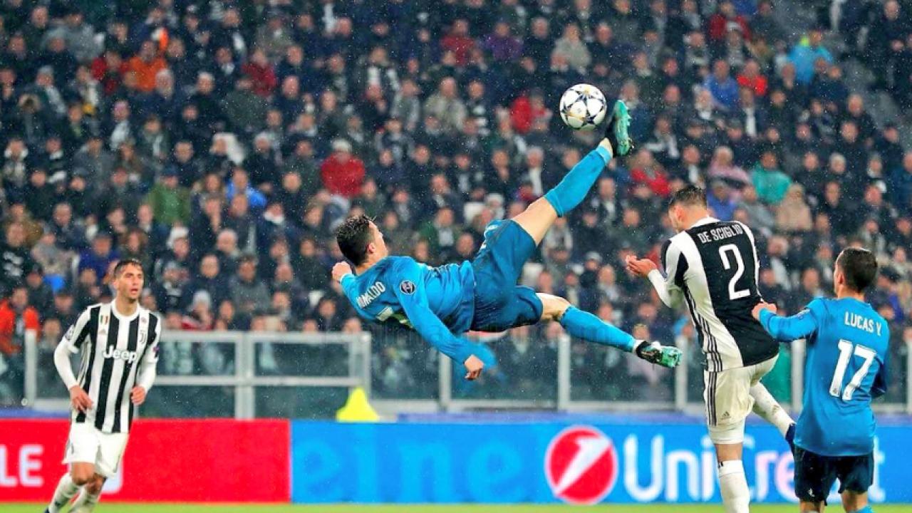 Watch All Of Cristiano Ronaldo Bicycle Kick Attempts