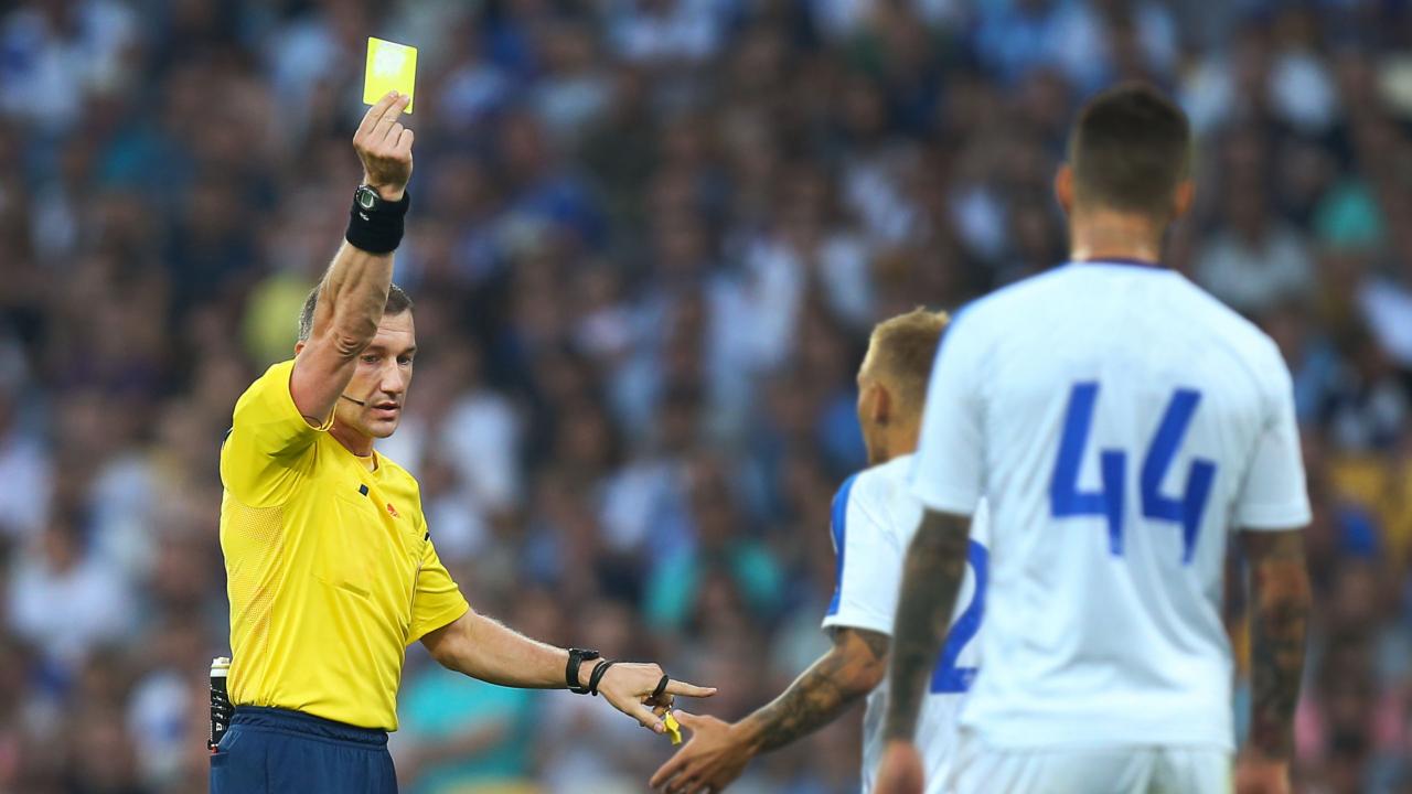 The referee gave out 36 red cards in one match