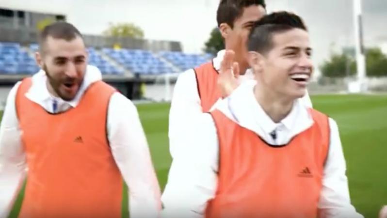 Real Madrid FIFA free kick challenge