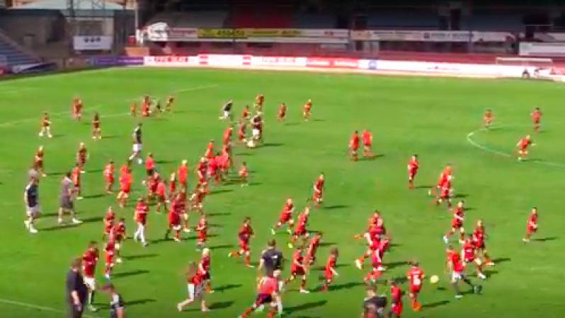 Dundee FC face 100 schoolchildren