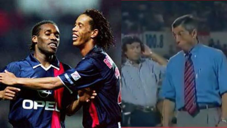 Jay-Jay Okocha and Ronaldinho