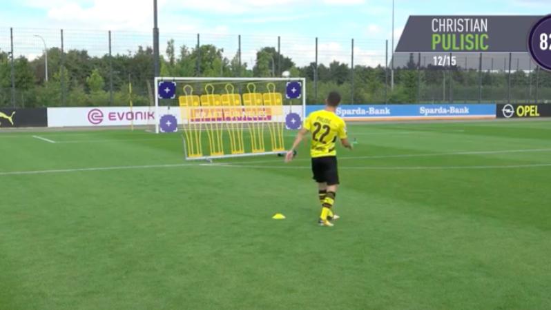 Christian Pulisic FIFA 18 Free Kick Challenge