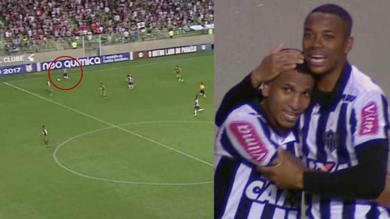 Romulo Otero goal from midfield