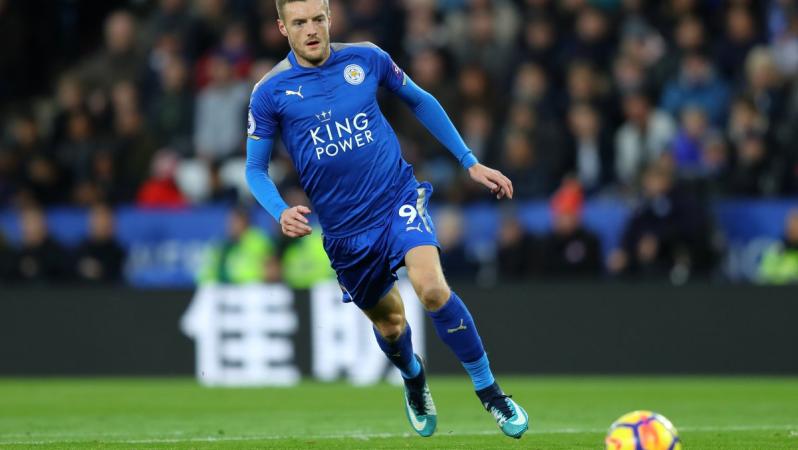 Jamie Vardy goal vs Spurs