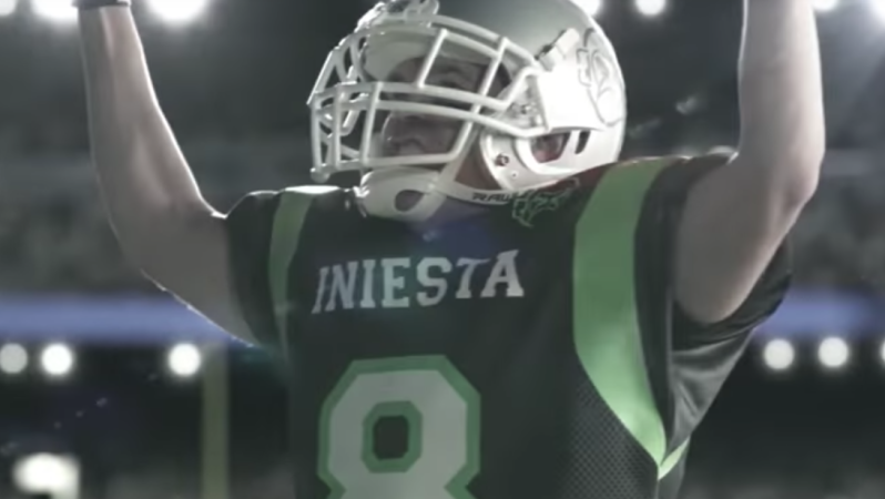 Andres Iniesta commercial