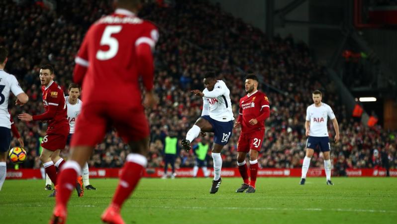 Victor Wanyama goal vs Liverpool