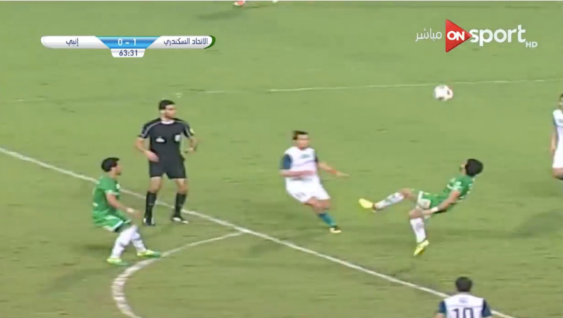 Khaled El Ghandour bicycle kick goal
