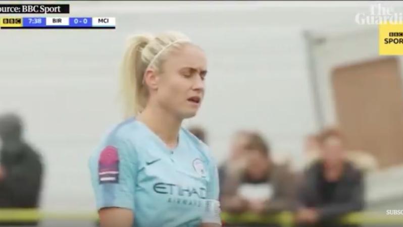 Manchester City women own goal