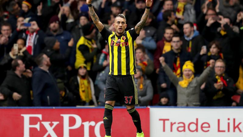 Roberto Pereyra Goal vs Huddersfield