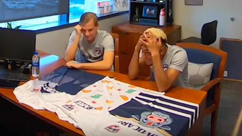 FC Dallas jersey prank