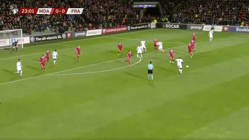 Griezmann Goal vs Moldova