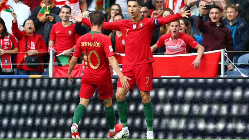 Ronaldo Free Kick vs Switzerland