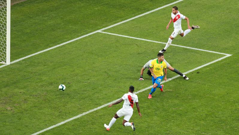 Roberto Firmino Goal vs Peru