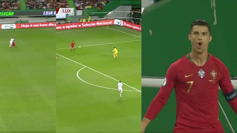 Cristiano Ronaldo Goal vs Luxembourg