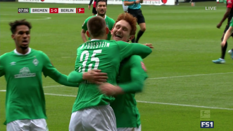 Josh Sargent Goal vs Hertha Berlin