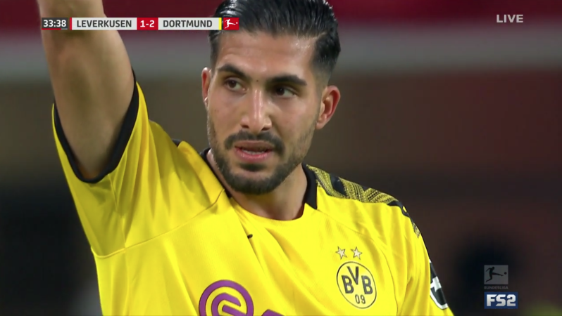 Emre Can Goal vs Leverkusen