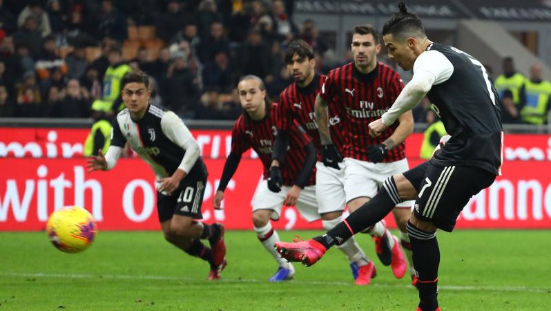 Cristiano Ronaldo Goal vs Milan Coppa Italia First Leg