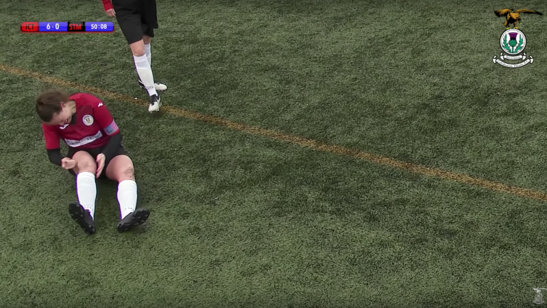 Soccer Kneecap Injury — Jane O'Toole