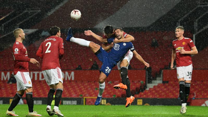 Harry Maguire Challenge vs Chelsea