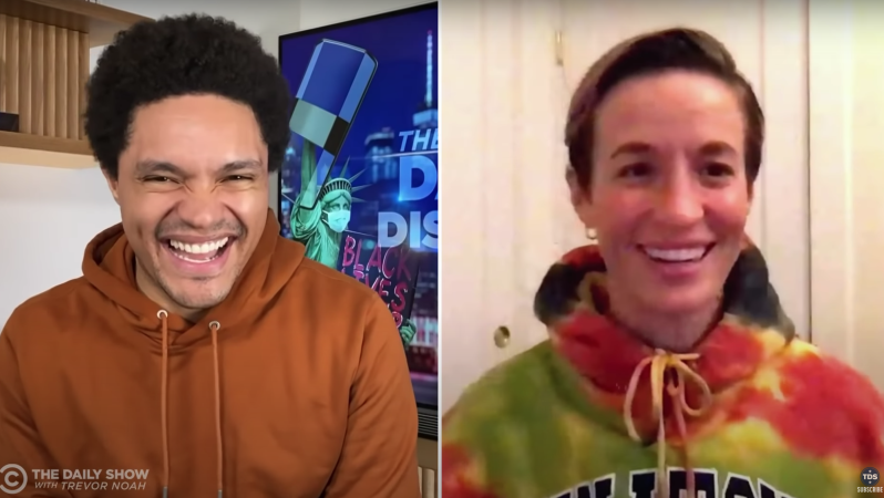 Megan Rapinoe on Daily Show with Trevor Noah
