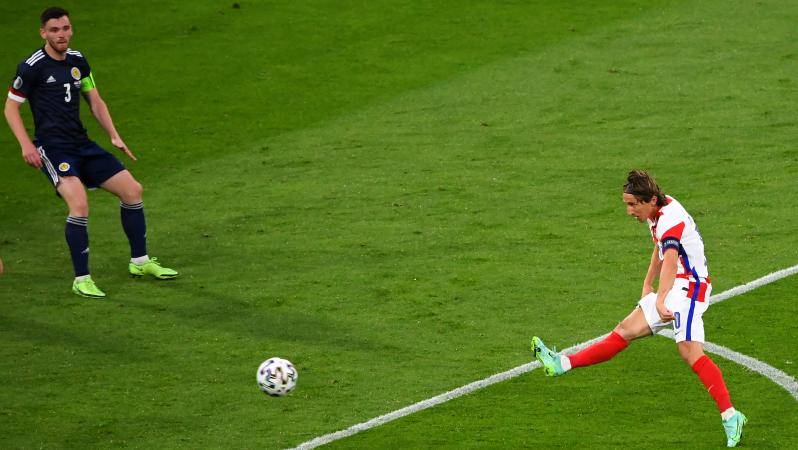 Luka Modrić Goal vs Scotland Euro 2020