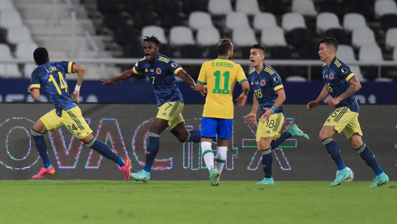 Luis Díaz Bicycle Kick Goal vs Brazil