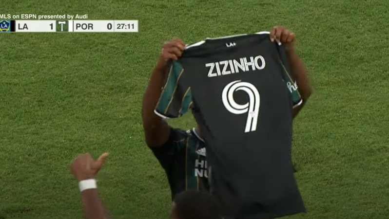 LA Galaxy Zizinho Tribute