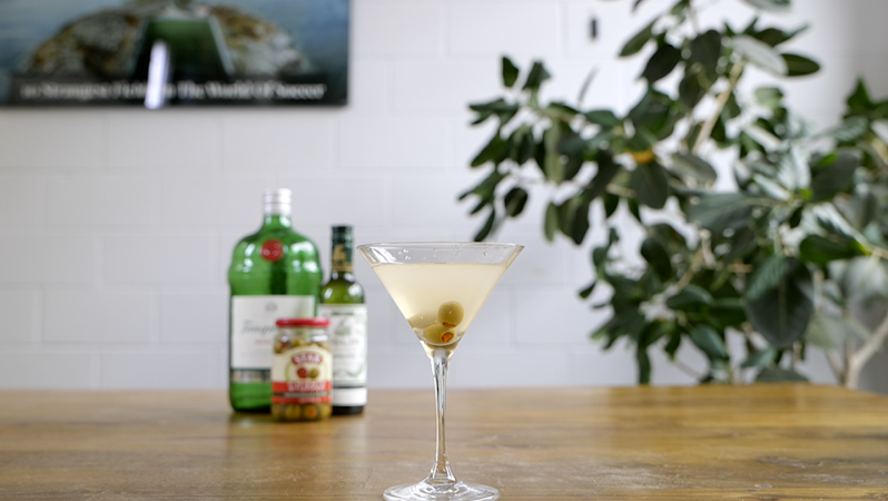Dirty Gin Martini