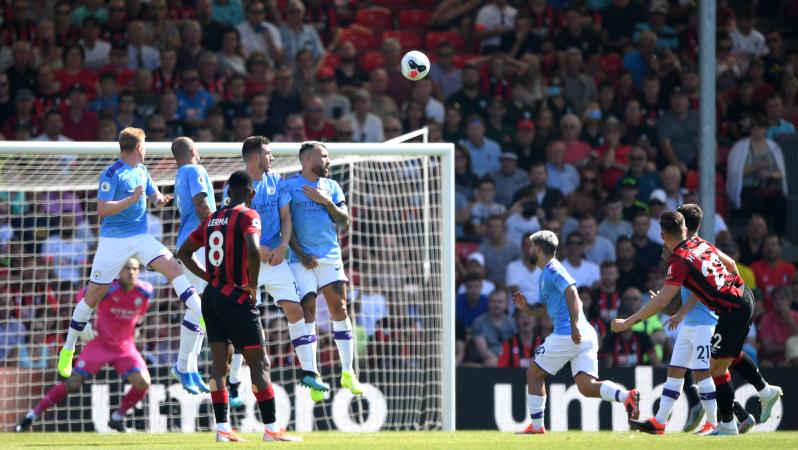 Harry Wilson free kick vs Man City
