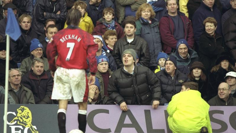 David Beckham red card World Cup
