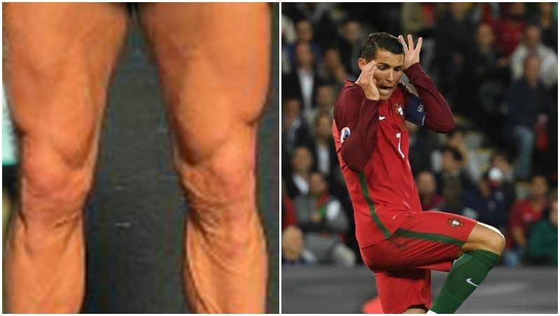 Cristiano Ronaldo Wants You To Check Out His Legs