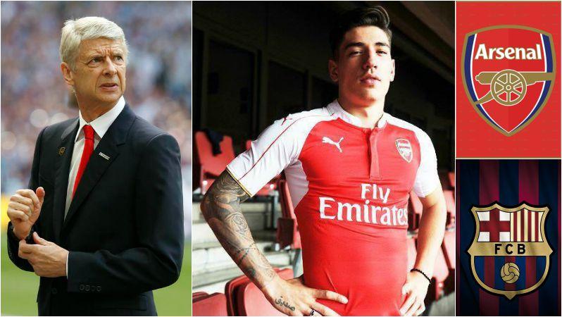 Arsene Wenger Hector Bellerin Barca Arsenal