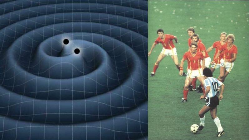 Gravitational Waves and Soccer
