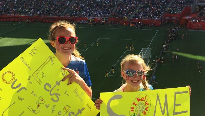 Letter To FIFA: 13-Year-Old Mic Beedy At A USWNT Match
