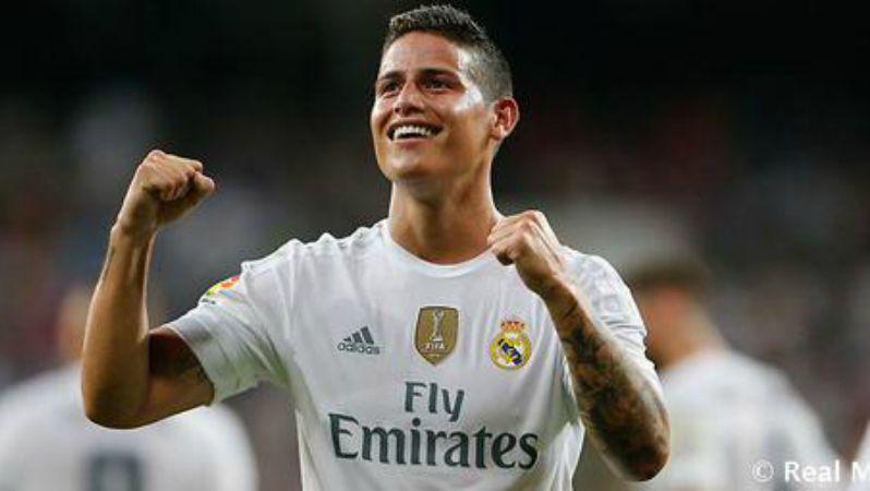 James Rodriguez scored two golazos