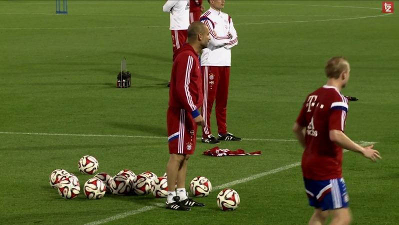 pep-guardiola-training-session-positive-reinforcement-i-love-you