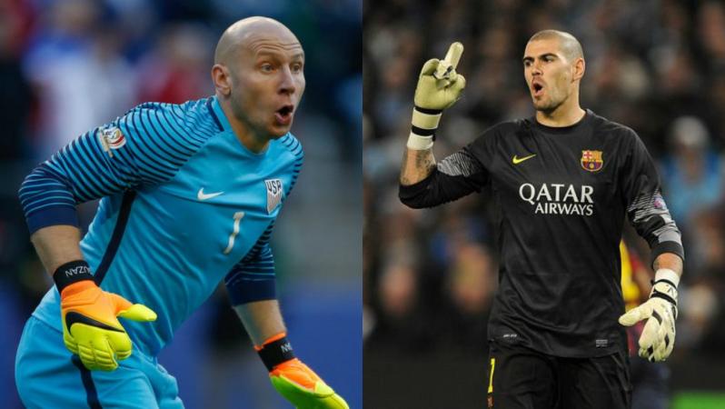 Brad Guzan vs. Victor Valdes