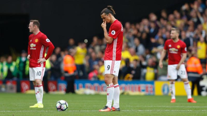 Watford defeat Manchester United 3-1.