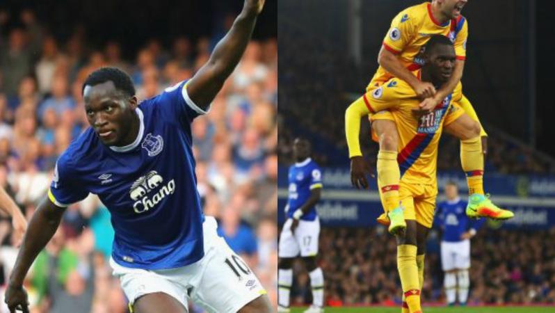 Romelu Lukaku and Christian Benteke