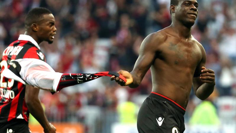 Mario Balotelli sent off
