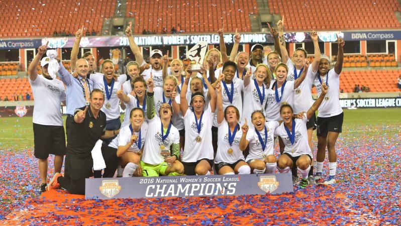 WNY Flash win the 2016 NWSL Final