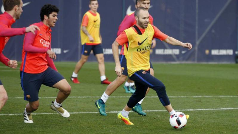 Andres Iniesta injury and El Clasico status