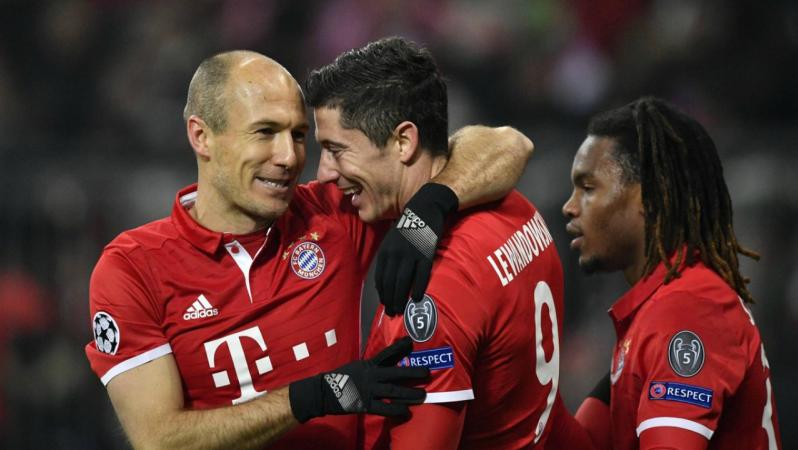 Bayern Munich defeated Atletico Madrid 1-0.